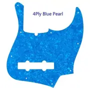 Parts For US Fender Deluxe 5 String Jazz Bass Guitar Pickguard, 4Ply Blue Pearl
