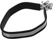 Hexagonal Clamp Bracket Pipe Mounting Ring for Motorcycle Sturdy and Sleek Quick Fit