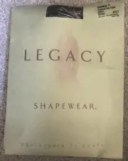 LEGACY SHAPEWARE COOLMAX CONTROL TOP TIGHT Size E Brown #A08477 - NEW