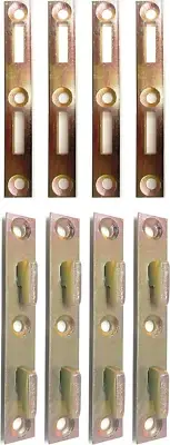 Bed Rail Fasteners 4" Set of 4 Bed Rail Brackets Heavy Duty Bed Frame Rail Hardw