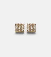[Suzanne Kalan] Suzanne Kalan 18kt gold earrings with diamonds One Size gold