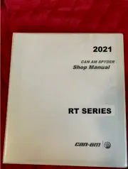 2021 Can-Am Spyder RT series motorcycle service manual printed and binder