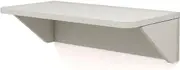 Floating Desk Wall Mounted Folding Table Multi Use Study Workbench Desk with Fall Leaves Design (Grey 40 * 100cm/16 * 39in)