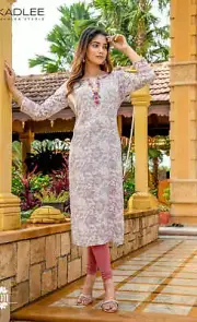 Rayon Printed Designer Kurti – Soft Fabric Ethnic Wear for Women -06