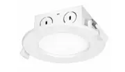 Satco S29055, 8.5W LED Direct Wire Downlight; Edge-lit; 4 inch; 2700K; 120V