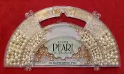 Ecru Glass Pearl Elegance Collection, White Glass Pearls/Beads, 379 pcs.