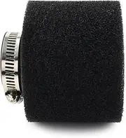 TXCJAU Angled Black Foam 35mm Engine Inlet Motorcycle Air Filter Universal For XR50 CRF50 SDG SSR 125 150CC