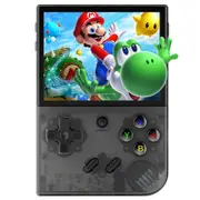 ANBERNIC RG35XX Plus Game Console 64GB TF Card 5000+ Games - Black