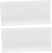 OHPHCALL 2Pcs Roller Blind Grips Transparent Roller Blind Fixing Clamps for Easy Installation and Lightweight Curtain Pulls Compact Design for Home Use