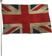 British Flag Flag 24x35 in Double Sided Printed Garden Flag Decorative Banner No Fade Yard Flag with Brass Grommets Hanging Photo Backdrop for Indoor Outdoor Party Home Decor