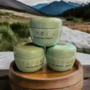 X3 Tatcha The Water Cream Moisturizer 0.34 oz / 10mL Travel Size