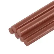 Mini Hot Glue Sticks for Glue Gun 0.27-inch x 8-inch Dark Brown 6pcs