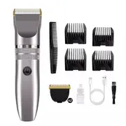 Professional Electric Hair Clippers Men Rechargeable Beard Trimmer Haircut Kits