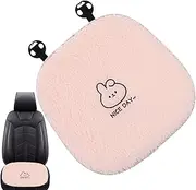 Seat Cushion for Car - Bunny Plush Car Seat Covers | Cute Auto Seat Cushion, Wear-Resistant Car Accessories for Travel, Daily Life, Business Trip