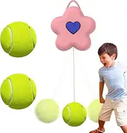 Wall Tennis Trainer Rebound Ball - Adjustable Rebound Ball Reflex Ball,Tennis Trainer Wall Rebounder for Christmas Birthday New Year