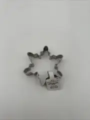 Threshold Target Cookie Cutter Snowflake White Winter Stainless Steel Baking NEW