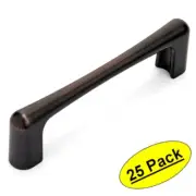 *25 Pack* Cosmas Oil Rubbed Bronze Contemporary Cabinet Pulls #3304-96ORB