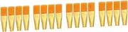 Tofficu 4sets Cleaning Brush Replacement Teapot Cleaning Pen Head Makeup Brush Tea Set Maintenance Tool Reusable Water Washable for Enthusiasts 4pcs*4