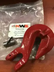 KWS OctaStar 13-8 1/2 Red Clevis Grab Hook Z06913