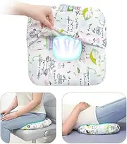 Donut Pillow Postpartum Pregnancy Sitting Cushion Perineal Doughnut BBL Pillow After Surgery for Butt with Hole Bed Sore Pressure Ulcer Seat Cushion for Tailbone Pain Relief Hemorrhoid Pillow