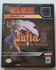 Lufia II Rise of the Sinistrals CASE Super Nintendo SNES Box BEST Quality Avalbl