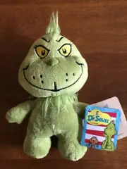 New Dr Seuss Who Stole Christmas Grinch 9” Plush Toy 2018 Aurora