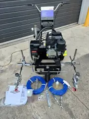 NEW LINE MARKING MACHINE AIRLESS PAINT SPRAYER SPRAY GUN