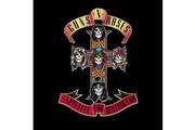UNIVERSAL MUSIC Crosley Record Storage Crate & GUNS & ROSES APPETITE FOR DESTRUCTION - VINYL ALBUM Bundle