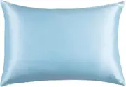 Luxury Pillowcase - 100% Pure Mulberry Silk on Both Sides - Sky Blue