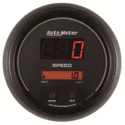 Auto Meter 6388 Sport-Comp Speedometer Gauge 3 3/8" Programmable; Digital