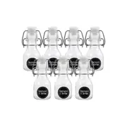 72PK Lemon & Lime Functional Secure Glass Air-Tight Clip Lid Bottle Storage 60ml