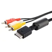 TV AV RCA Audio & Video Cable for SONY Playstation 1 2 3 PS1 PS2 PS3 Lead Cord