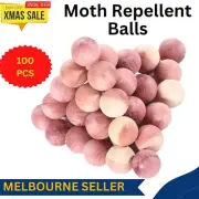 100pcs Cedar Mothballs Natural Scented Insect Repellent Safe Effective
