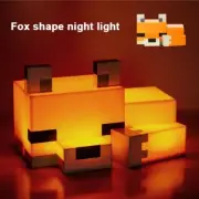 Fox Night Light Soft Orange Glow Decor And Desk Lamp For Gaming Room Bedroom