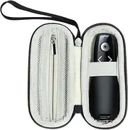 Clicker Carry Case Compatible with Logitech Wireless Presenter R400 R500 R700 R800 and ELISWEEN E600 Clicker, Pointer Storage Organizer Bag with Zippered Mesh Pocket for Office Presenter(Box Only)
