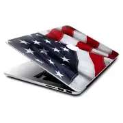 Skin Decals Wrap for MacBook Pro Retina 13" - US Flag USA America