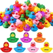 Lunmon 100 Pcs Little Jesus Rubber Ducks Figures in Bulk Mini Jesus Figures t...