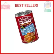 Campbell’s Chunky Soup, Hearty Bean Soup With Ham, 19 Oz Can