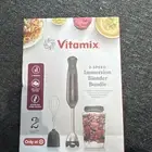 Vitamix VM0226 2-Speed Hand Immersion Blender Bundle NEW