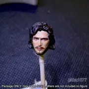 Premium 1/18 Scale Jon Snow Head Sculpt Male Soldier Head For 3.75" Figure