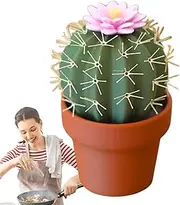 Salt Pepper Shaker Bottle - Cactus Seasoning Cup | Salt Pepper Shaker Set | Pepper Dispenser Bottle, Leak-Proof Condiment Container for Restaurants and Catering