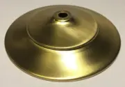 New 7 1/2" Solid Spun Brass Vase Cap, Lamp Cap, Unfinished Brass, 1/8 IP VC653U