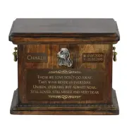 English Cocker Spaniel large urn with a dog's likeness Art-Dog