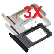 3X Apple iPhone SIM Tray Holder Slot SIM Card Tray With Waterproof Ring