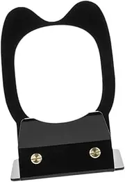 Acrylic Desktop Speaker Stand Speaker Riser Mount Compact Speaker Accessory Table Holder for Clip 4/5 Living Room Home Studio, Black