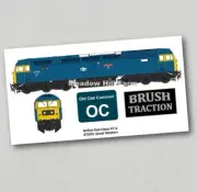 British Rail Class 47 Fridge Magnet 47500 Great Western BR Diesel Locomotive