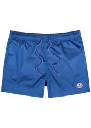 Moncler Logo Shell Swim Shorts - Blue XXL
