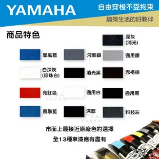 YAMAHA 山葉 專用補漆筆 點漆筆 勁戰 FORCE LIMI SMAX 機車補漆筆 點師傅 黑 藍 灰 銀 哈家人