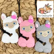 Autism Chewy Necklace - Chewie Tube Sensory Chew ASD ADHD SPD Llama