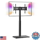 WALI Floor TV Stand with LED Lights, Tall TV Stand Mount for 32-70 inch TV up